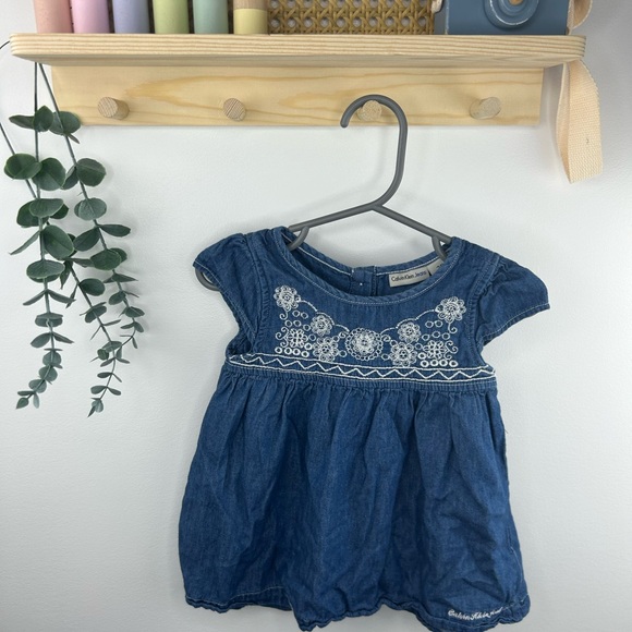 Calvin Klein Jeans Other - Calvin Klein Jeans Blue Denim Baby Dress